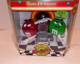 M& M candy dispencer