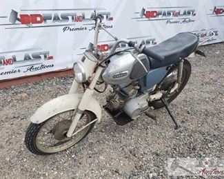 52: 1963 Yamaha YG1 80cc Cafe Racer
1963 Yamaha YG1 80cc Cafe Racer. VIN: Y20-300147
Selling on Non-Op status. DMV fees: $36 and $70 doc fee
Sold on Application for Duplicate Title.
Year: 1963
Mileage: 7,307