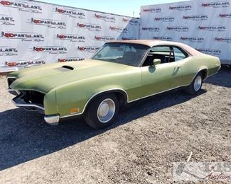 84: 1971 Mercury Cyclone, Running, New Parts! See Video!
This 1971 Mercury Cyclone appears to have a new engine. Has new Edlebrock manifold, Holly carb, Electronic ignition, New exhaust, New front suspension, and all the trim is in the trunk. Vin Number: 1H16H514029
