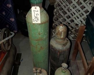 131: Oxygen and Acetylene Tanks
Oxygen and Acetylene Tanks