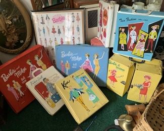A few of the barbie cases