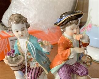 Meissen many figurines