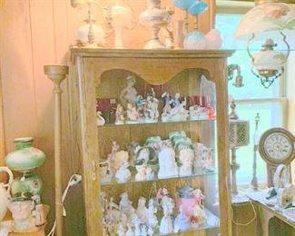 More filled cabinets