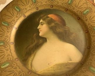 Beautiful metal advertising plates