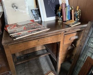 Oak desk