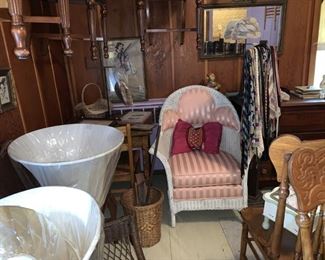 Wicker chair