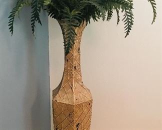 Metal vase - tall