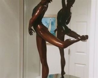 "Ballerina Bronze Sculpture" Artist Proof
Javier Villarreal
Sculpture
Bronze With Green Patina $2,000.00 OUR PRICE-online these run $2,900 to $4,000.