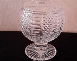 Large Waterford Julia Rose vase with no cracks, chips or damage.