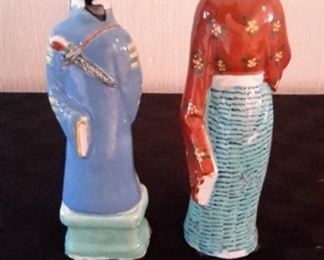 Antique ceramic figurines