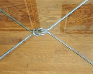 FRANCESCO MOLON (GIEMME STILE) glass top coffee table made in Italy! Fine furnishings!