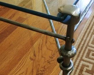 FRANCESCO MOLON (GIEMME STILE) glass top coffee table made in Italy! Fine furnishings!