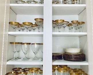 Vintage stemware
