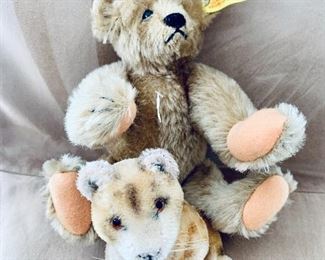 Steiff stuffed animals