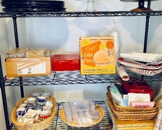 Kitchen full of baking cookware!