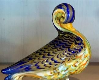 Glass duck is from La Tour D'argent-- restaurant in Paris which is famous for pressed duck.
