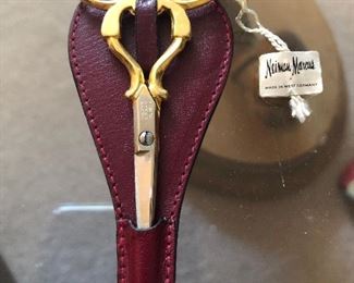 Gold plated German scissors