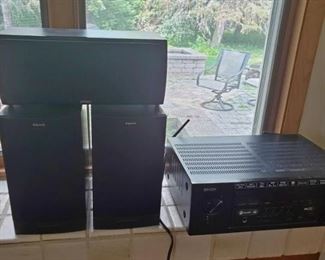 Denon Integrated Network AV Receiver & Klipsch Speakers https://ctbids.com/#!/description/share/212154