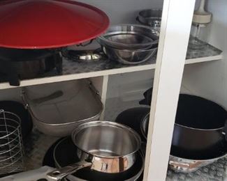 pots and pans