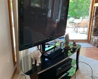 Panasonic TV and Stand