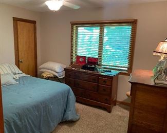Another queen size bed and various dressers
