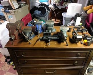 12 vices metalworking and woodworking