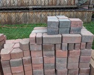 Brick pavers unilock for circles.