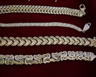14K Italian Gold Bracelets