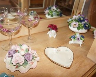 Staffordshire bone china figurines 