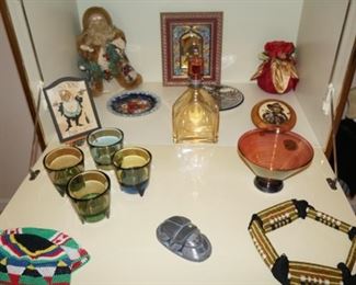 Unusual Footed Highball glasses