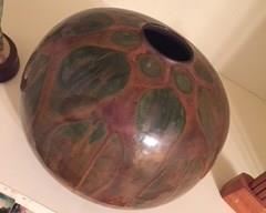 Maschinot "raku" "tortoise" pottery