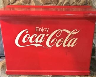 Fiberglass molded Coca-Cola Bar