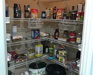 Pantry and small appliances 