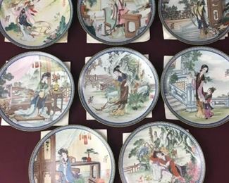 Limited Edition Collector's Plates - "Beauties of the Red Mansion" Collection 1985-1989
