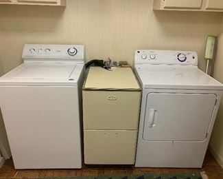 Washer and dryer