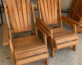 Childrens deck chairs