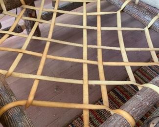Construction of the OLD HICKORY SOFA