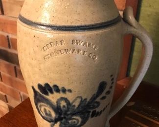 Cedar Swamp Stoneware Co. pitcher