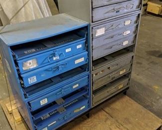 2 Nut/Bolt Bin Cabinets