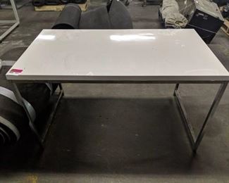 Retro Table With Chrome Legs