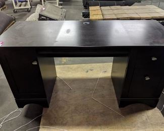 Dark Wood Office Desk