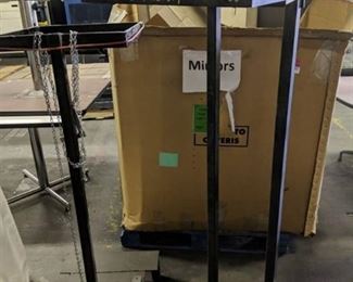 2 Large Bag Holding Carts.