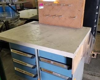 Work Table With Drawers