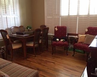 dining room suite, side chairs