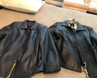 Leather jackets