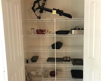 Crossbow, kitchen items