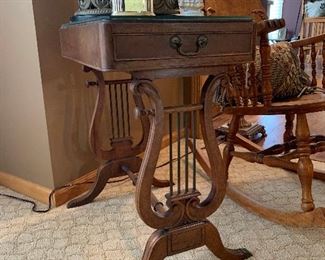 Antique Music Table by Fine Arts Furniture Co Grand Rapids 