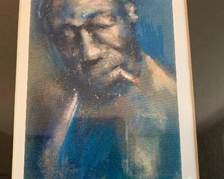 Original “Blues” art by J Walsh