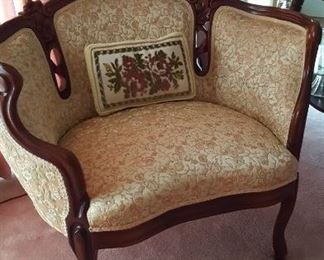 Unusual Victorian chair