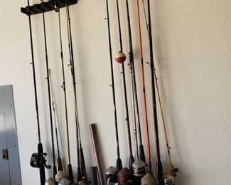 fishing rods reels